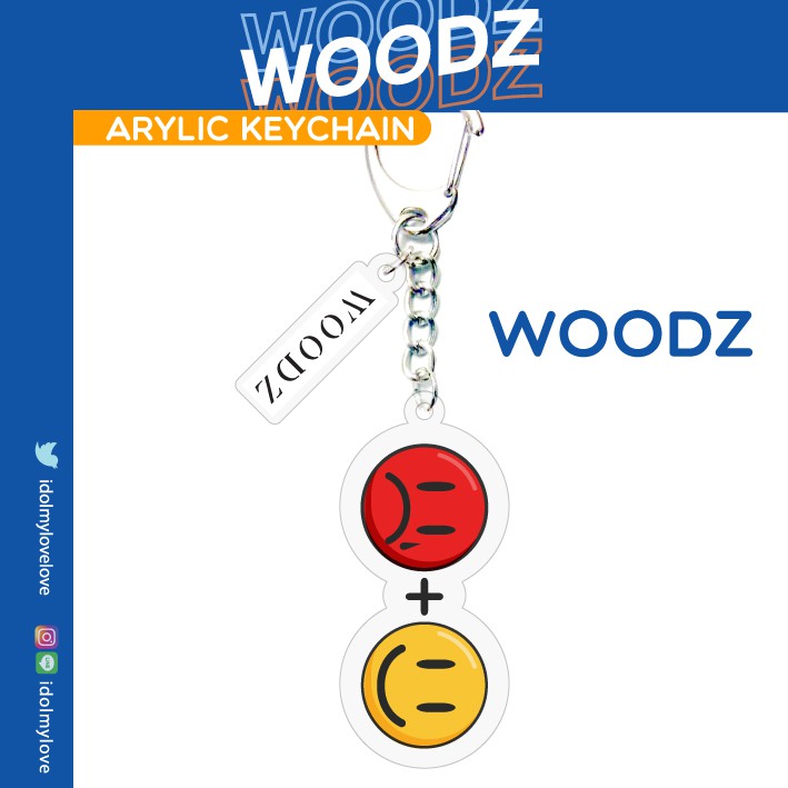ร้านไทย ส่งฟรี Woodz (ซึงยอน) : พวงกุญแจ เครื่องประดับ กระเป๋าพวงกุญแจ WOODZมีเก็บเงินปลายทาง