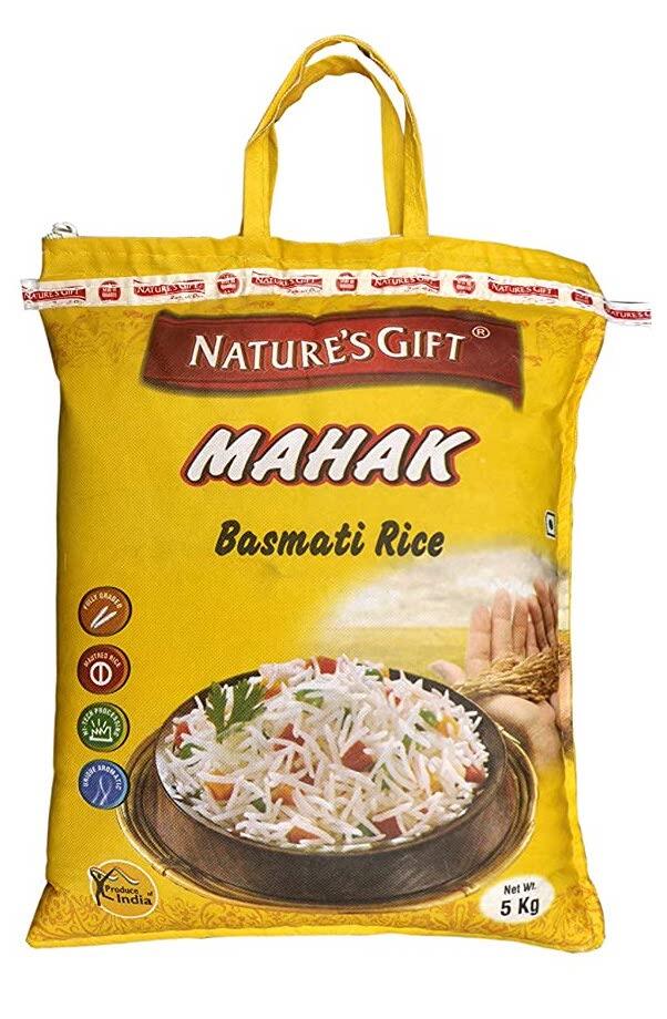 Nature's Gift Mahak 5kg (ข้าวบาสมาติ)