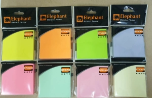 ภาพหน้าปกสินค้ากระดาษโน๊ต 3x3นิ้ว (80-100แผ่น ) ตราช้าง Elephant sticko note จำนวน 1 ชิ้น ซึ่งคุณอาจชอบราคาและรีวิวของสินค้านี้