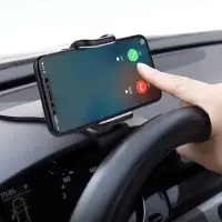 ที่วางโทรศัพท์มือถือในรถยนต์ ปรับหมุนได้ 360 องศา ยึดแน่น ไม่หลุด วัสดุคุณภาพสูง สำหรับหนีบที่คอนโซลรถ