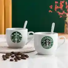 ภาพขนาดย่อของภาพหน้าปกสินค้าพร้อมส่ง ถ้วยกาแฟ แก้วกาแฟสตาบัค แก้วกาแฟพกพา ถ้วยกาแฟ แก้วกาแฟ จากร้าน CHAI KEE บน Lazada ภาพที่ 4