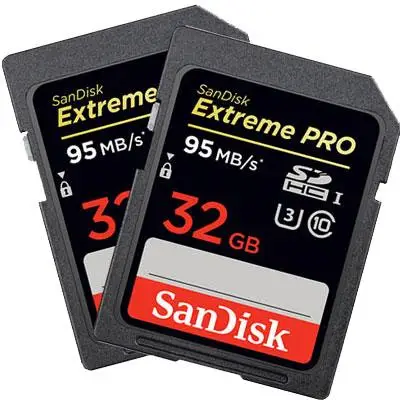 SanDisk Extreme Pro SDHC UHS-I Card (95MB/s_633x) (ความจุ 32GB)