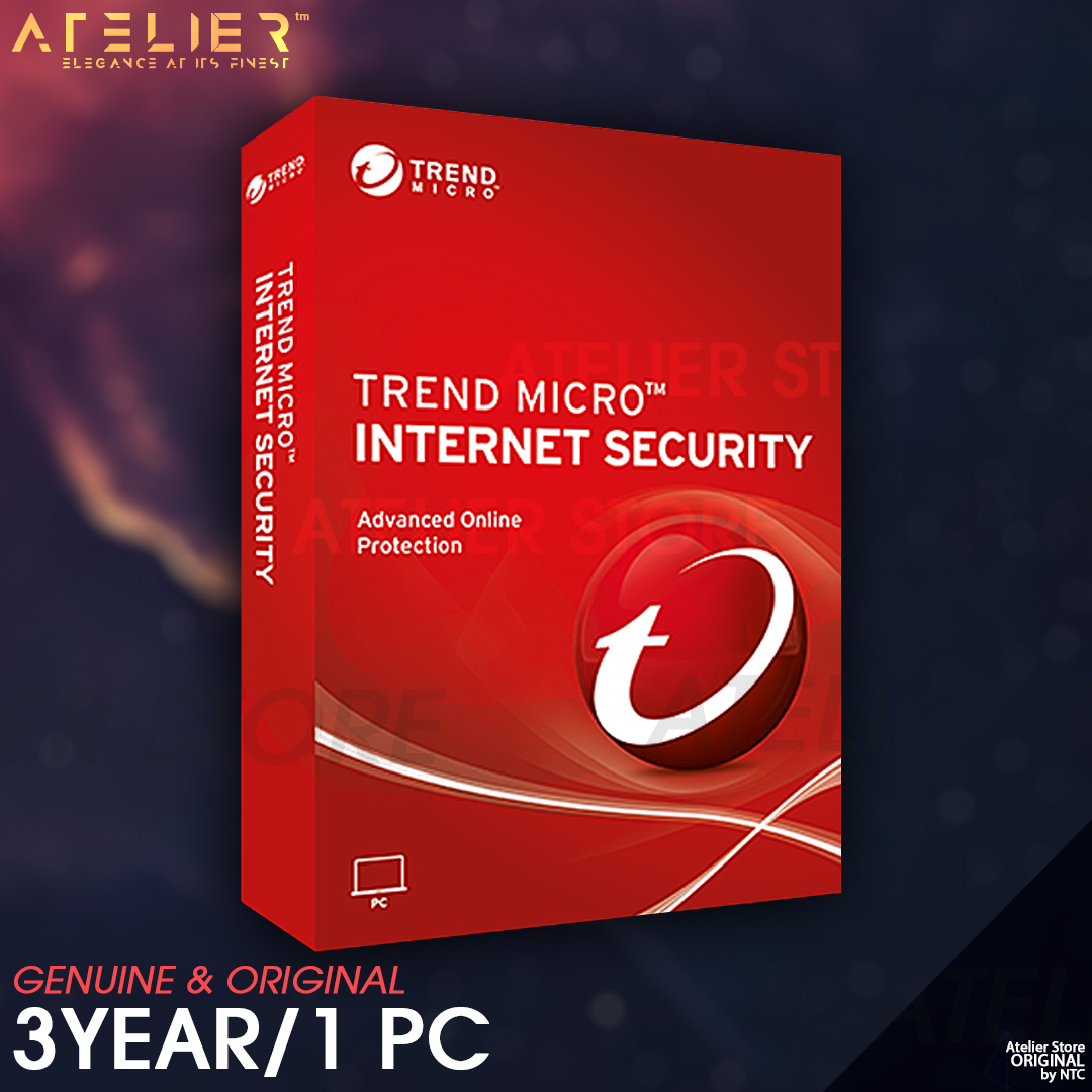 Trend Micro Internet Security 3 ปี/ 1 เครื่อง (Windows) - ของแท้