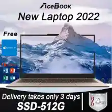 ภาพขนาดย่อของภาพหน้าปกสินค้าโน๊ตบุ๊ค มือ1 notebook laptop RAM8G+SSD512G laptop computer original laptop new 2022 โน๊ตบุ๊คถูกๆๆ จากร้าน ACE  PC MALL บน Lazada