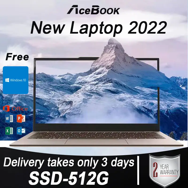 ภาพหน้าปกสินค้าโน๊ตบุ๊ค มือ1 notebook laptop RAM8G+SSD512G laptop computer original laptop new 2022 โน๊ตบุ๊คถูกๆๆ จากร้าน ACE  PC MALL บน Lazada