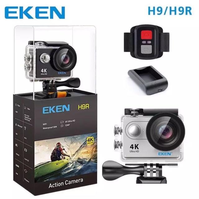 โปรโมชั่น EKEN H9R กล้องกันน้ำถ่ายและบันทึกวิดิโอใต้น้ำ 4K ฟรีแถมรีโมท ราคาถูก กล้องกันน้ำ เคสกล้องกันน้ำ กล้องกันน้ำ 4k กล้องกันน้ำ gopro