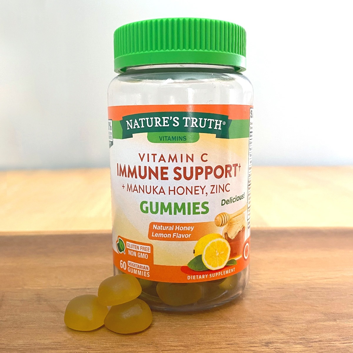 วิตามินซี แบบเม็ดเคี้ยว Vitamin C Immune Support + Manuka Honey and