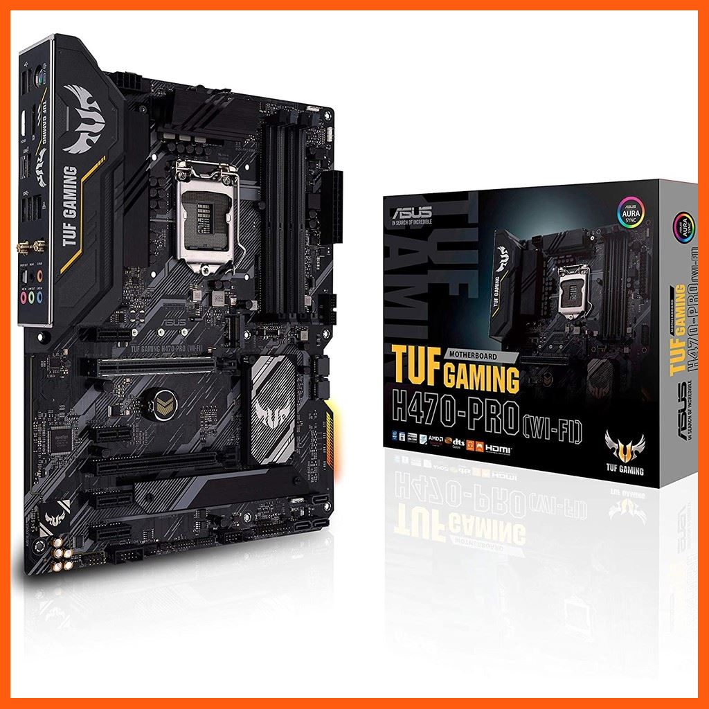 #ลดราคา ASUS TUF Gaming H470-PRO WiFi 6 LGA1200 (Intel 10th Gen) ATX Gaming #ค้นหาเพิ่มเติม RGB Radiator Fan SilverStone Modular Power Supply Integrated water cooling POWER SUPPLY ENERMAX TRIATHIOR