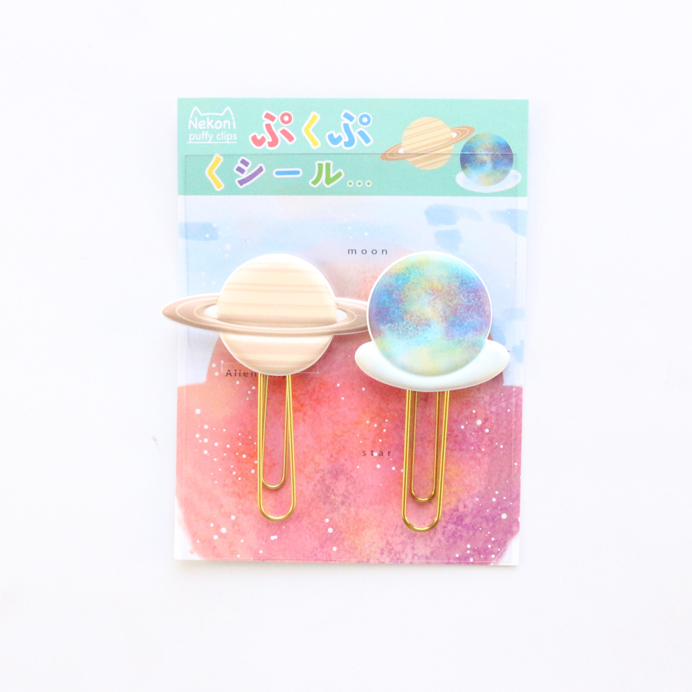 Domikee cute kawaii Japanese cartoon paper clips set office school