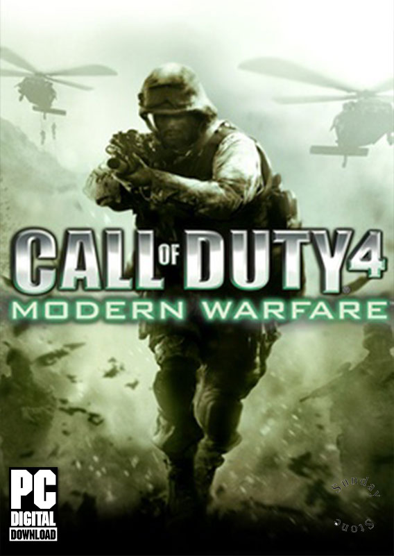 เกมสงคราม Call of Duty 4 Modern Warfare [ดาวน์โหลด] [แฟลชไดร์ฟ] [PC