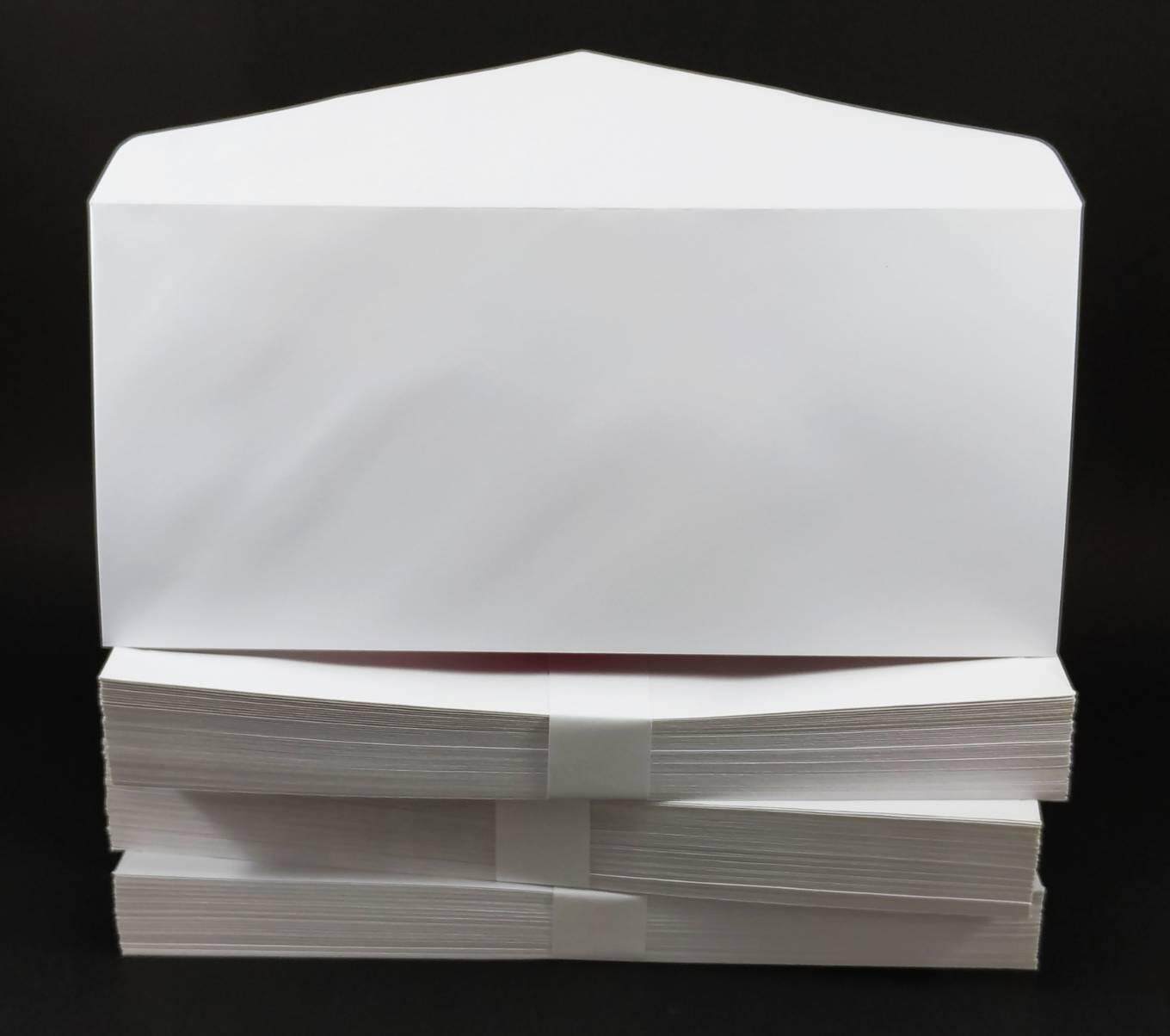 ซองจดหมายสีขาว เบอร์ 9 ขนาดมาตรฐาน 10.8x23 ซม. จำนวน 500 ใบ/กล่อง