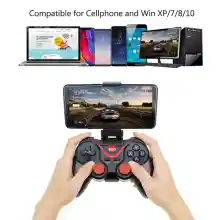 ภาพขนาดย่อของภาพหน้าปกสินค้าคอนโทรลเลอร์ Gamepad X3 Android Blth 3.0 จอยเกมบลูทูธไร้สาย จอยเกมส์มือถือ สำหรับ โทรศัพท์ มือถือ สมาร์ทโฟน แท็บเล็ต จากร้าน BJ HOME บน Lazada ภาพที่ 6