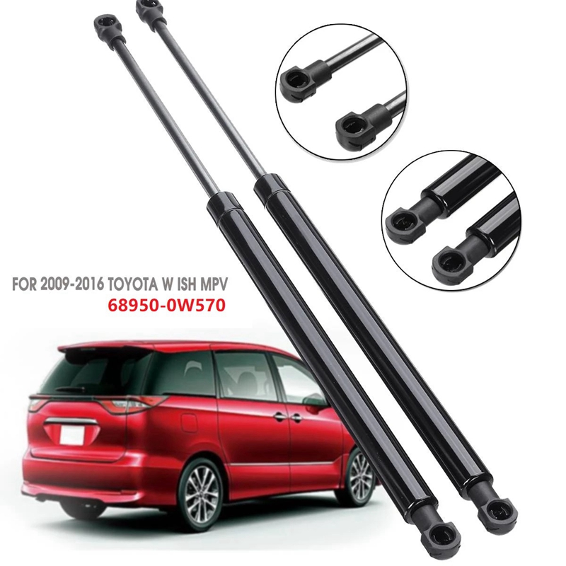 For TOYOTA W ISH MPV 2009-2016 Tailgate Rear Trunk Gas SpringLift Supports Shock Struts 68950-0W570