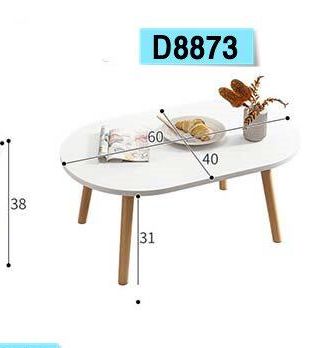 Yifeng โต๊ะกลาง โต๊ะรับแขก โต๊ะกาแฟ สไตล์มินิมอล D887  รุ่น D8873
