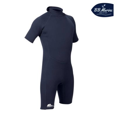 ดูภาพ เว็ทสูทดำน้ำแขนสั้นผู้ชาย Unisex shorty 3mm – CR black เพิ่มเติม เว็ทสูทดำน้ำแขนสั้นผู้ชาย Unisex shorty 3mm – CR black