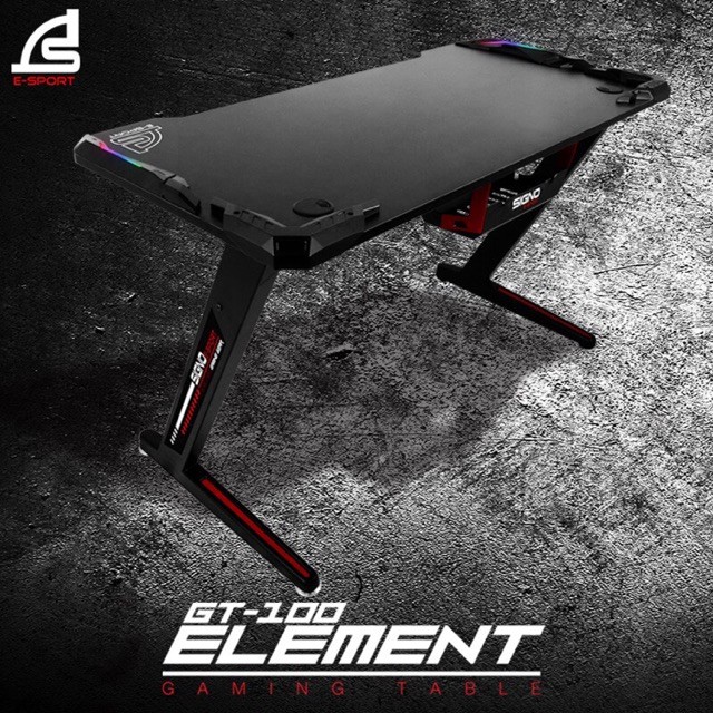 SIGNO E-Sport Gaming Table รุ่น ELEMENT GT-100 (โต๊ะ เกมส์มิ่ง)