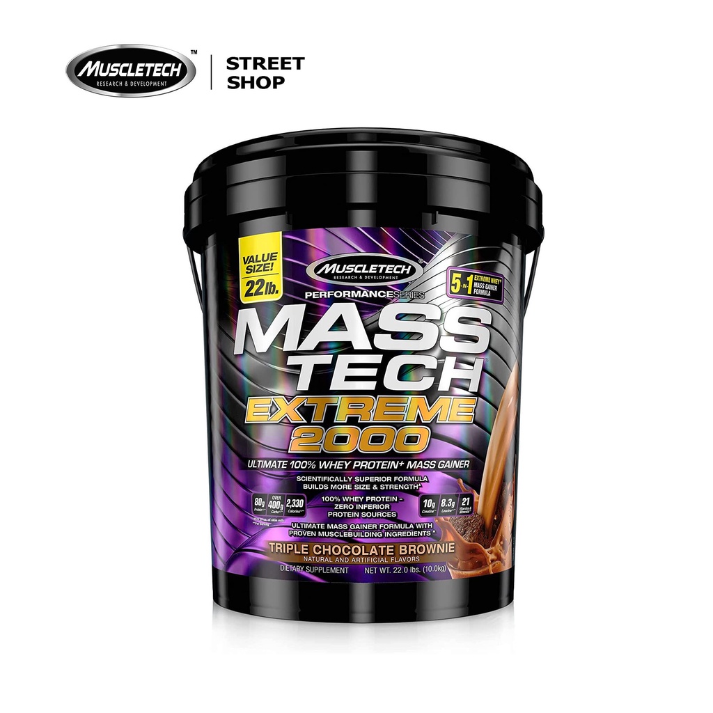 Usa Muscletech Muscletech - Mass Tech Extreme 2000 22lbs - DB USA import - ThaiPick