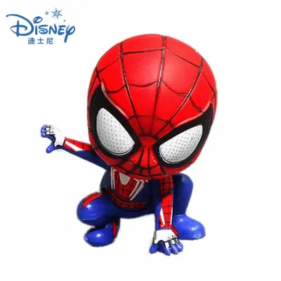 M2UR0PW Marvel Hero For Kids Spiderman Scultures Cartoon Collectible Model Miniatures Figurine Model Toy Figures Spiderman Action Figures Doll Ornaments