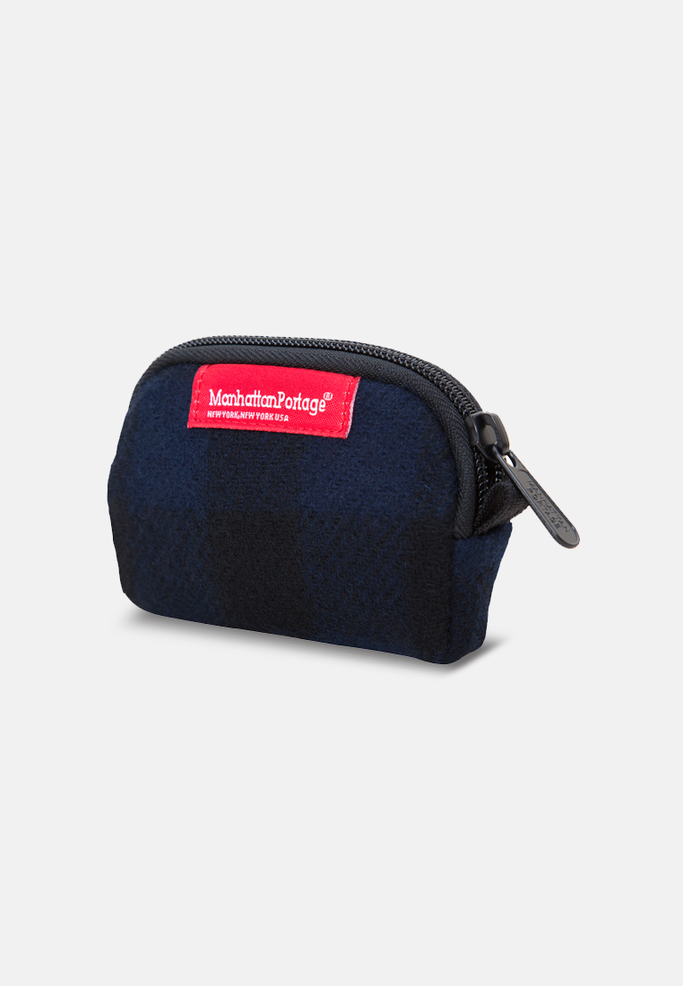 Manhattan Portage กระเป๋าใส่เหรียญ รุ่น Woolrich Coin purse - Navy / Black (1008-WLR-NV/BK)(843531040929)