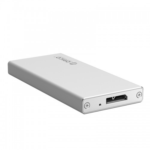 ลดราคา MSA-U3 Micro B m-SATA Hard Drive Enclosure โอริโก้กล่องอ่าน m-SATA แบบ USB 3.0 #ค้นหาเพิ่มเติม สาย HDMI hdmi switch hard disk usb Mini display
