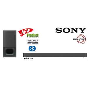 SONY Soundbar 2.1ch รุ่น HT-S350 350w.with powerful wireless subwoofer
and BLUETOOTH? technology ระบบเสียงS-Force PRO Front Surround