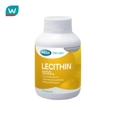 Mega Lecithin 1200 mg 30 capsules