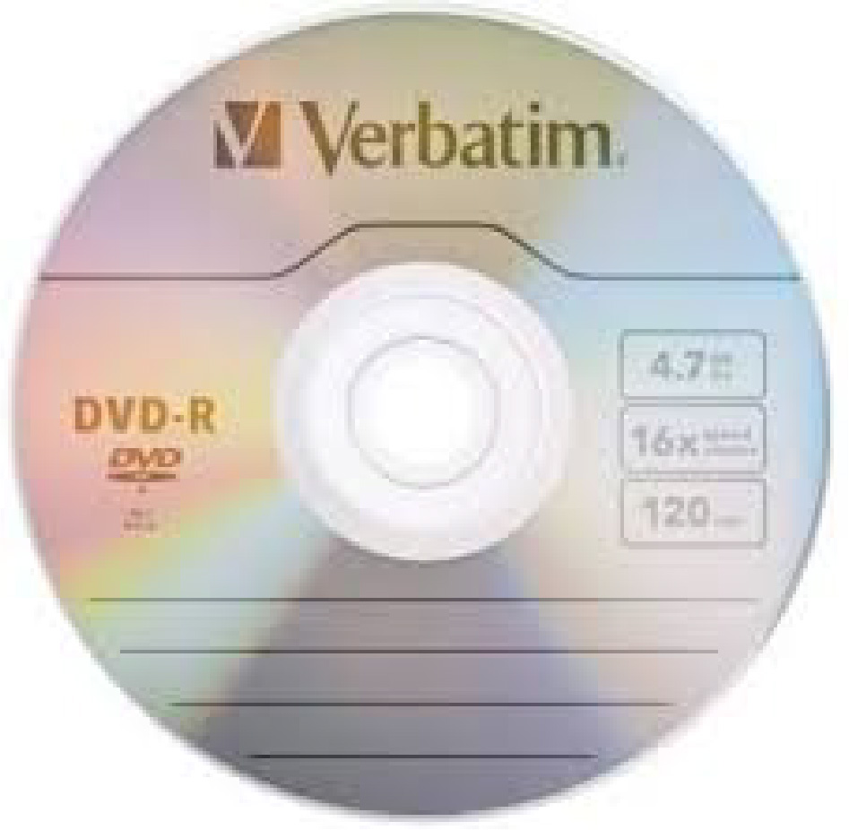 DVD-R  Verbatim CakeBox 50 disc. / 4.7 GB / 120 min ( Box 50 Disc. ) 4.9