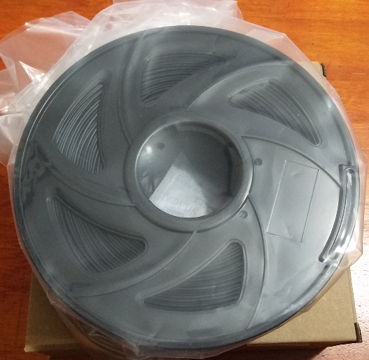 3D Filament PLA/ เส้นใยพลาสติก/ filament PLA, 1 kg, 1.75 mm. ดำ/black