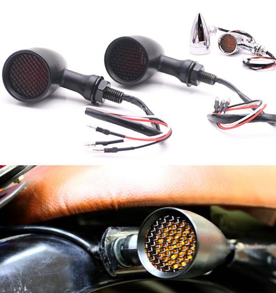 Universal Motorcycle turn signal light For Cafe Racer Cruiser Led Lghts For Motorcycle Indicator