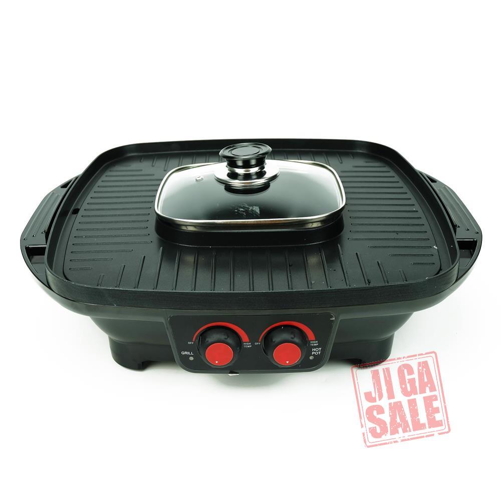 KASHIWA หม้อสุกี้ เตาย่างเกาหลี ไฟฟ้า BBQ รุ่น KW-501 รุ่น KW501 KASHIWA หม้อสุกี้ เตาย่างเกาหลี ไฟฟ้า BBQ รุ่น KW-501 รุ่น KW501