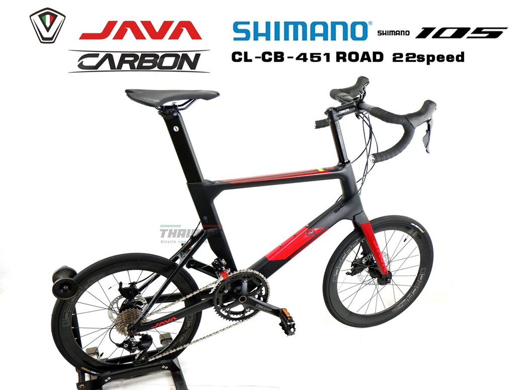 จักรยานเสือหมอบมินิคาร์บอน JAVA MINI CARBON CL SHIMANO 105 EDITION