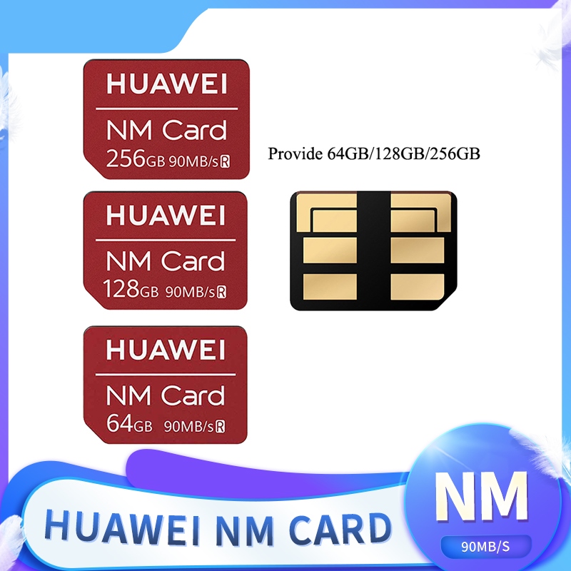 Scheda NM YAOMAISI Da 256GB Per Huawei – Lettura 90MB/s, Scrittura 70MB/s, Per Mate, P, Nova E MatePad Pro