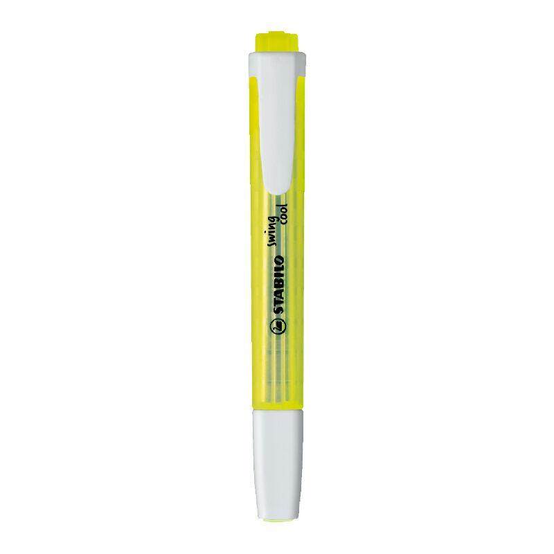 Electro48 STABILO Swing Cool ปากกาเน้นข้อความ สีเหลือง 275/24