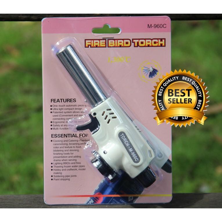 โปรแรงซ์ หัวพ่นไฟ หัวพ่นแก๊ส หัวพ่นไฟ หัวพ่นแก๊ส หัวเป่าแก๊ส หัวเป่าไฟ หัวพ่นไฟแก๊สกระป๋อง รุ่น M-960C