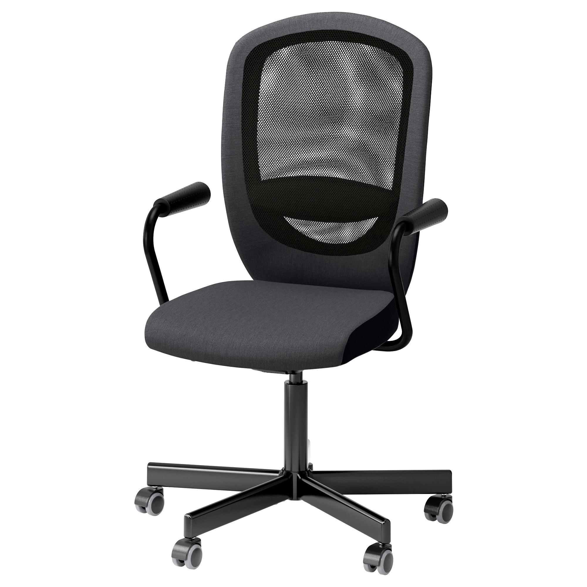 Ikea Home Office Chairs In Malaysia Best Flintan Nominell Swivel Chair With Armrests Grey