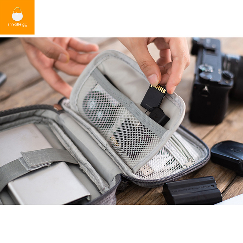 กระเป๋าเก็บพลังงาน 👏กระเป๋าอเนกประสงค์ สายไฟ แบตเตอร์รี่ SD card สายหูฟัง  กระเป๋าเก็บสายชาร์จ USB กระเป๋า