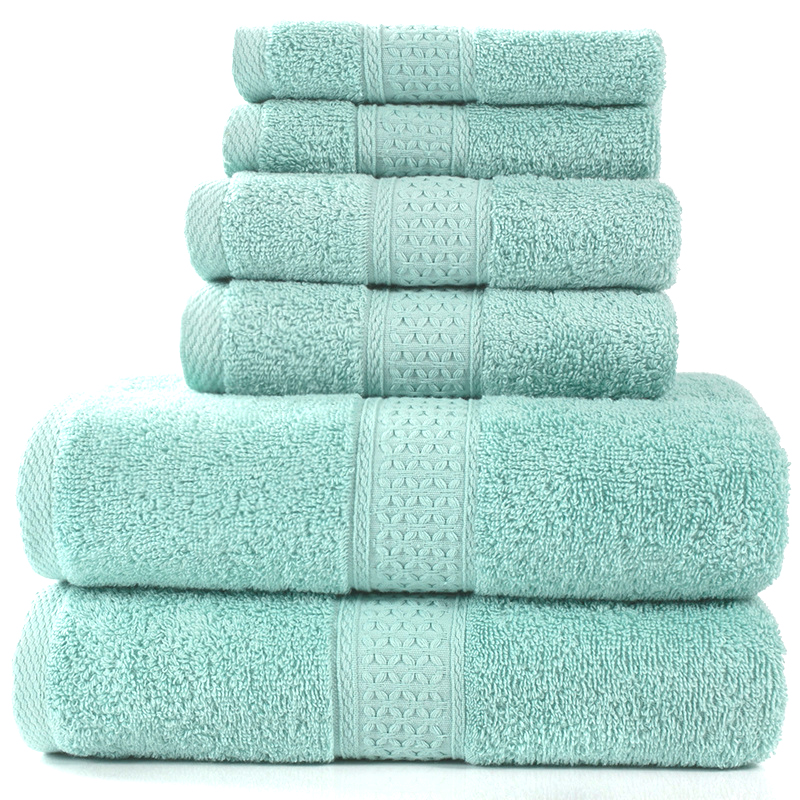 Luxury Bath Towel Set,2 Large Bath Towels,2 Hand Towels,2 Washcloths
