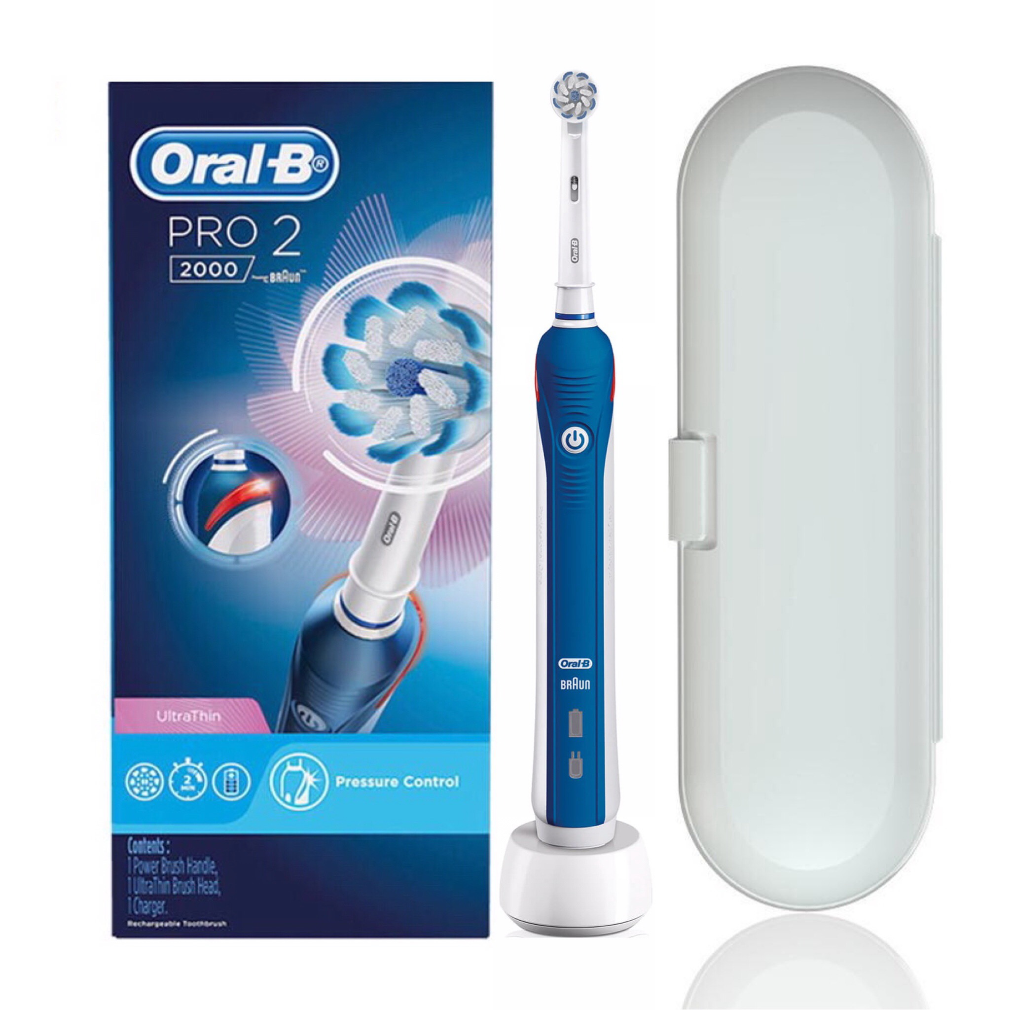 ออรัลบี โปร 2 2000 แปรงสีฟันไฟฟ้า Oral-B Pro 2 2000