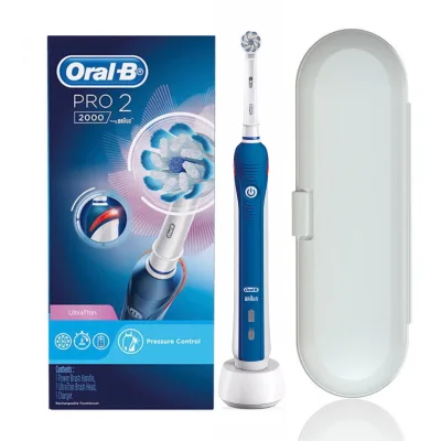 Oral-B Pro 2 2000 ออรัลบี โปร 2 2000 แปรงสีฟันไฟฟ้า