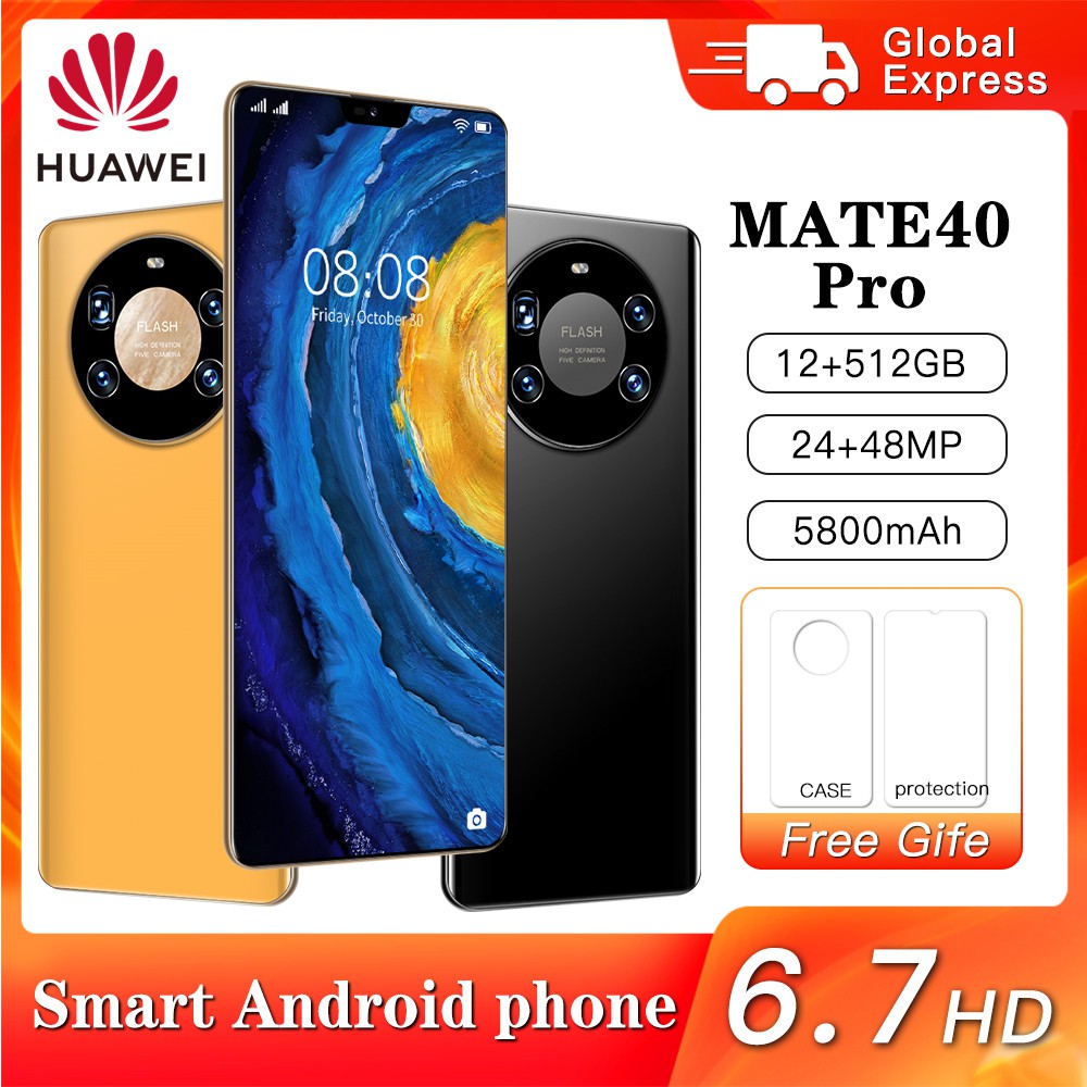HUAWEI Mate 40 Pro โทรศัพท์มือถือ 12-512GB มือถือ 5G โทรศัพท์ โทรศัพท์เกมโทรศัพท์ถูกๆ มือถือราคาถูก  โทรศัพท์มือถือถูก