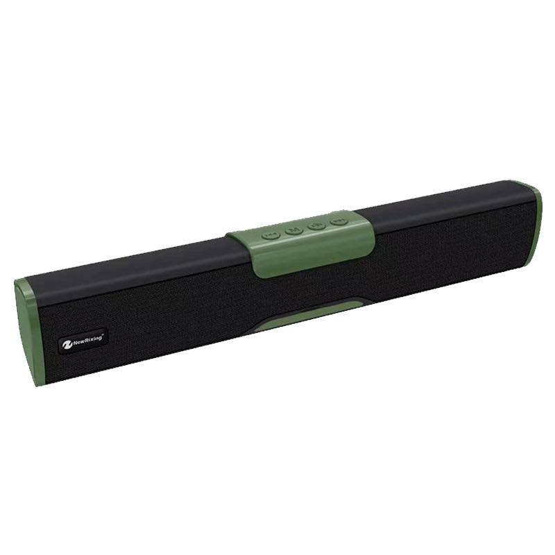 ลำโพง Soundbar New Rixing รุ่น NR-8017 เสียงดังกระหึ่ม เชื่อมต่อ Bluetooth 5.0 รองรับวิทยุ FM / Micro SD Card / TF Card