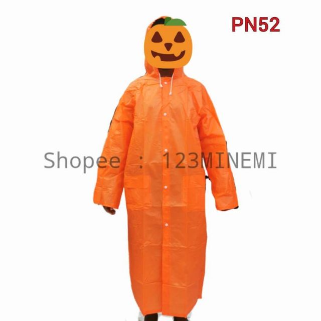 เสื้อกันฝน​กระดุมหน้า ทรงยาว​ ราคาถูก​ ทนPN11 มีซิบ​ PN52Rainproof raincoat เสื้อกันฝน ชุดกันฝน พร้อมส่งๆๆ