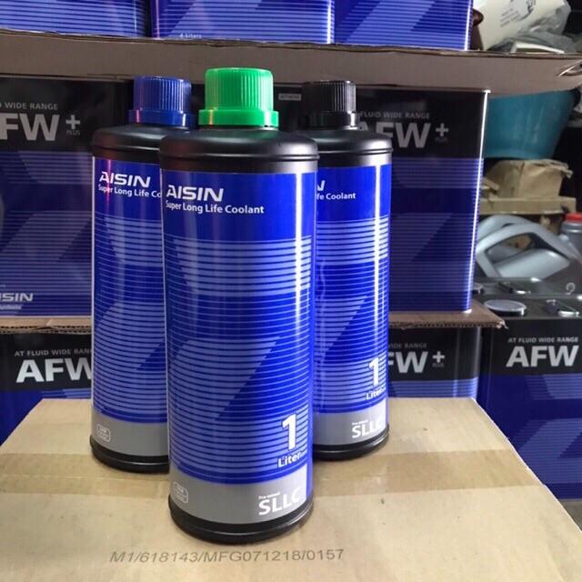 น้ำยาหล่อเย็นหม้อน้ำ Aisin super long life coolant น้ำสีเขียว ขนาด 1 ลิตร