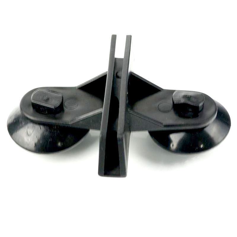 Aquarium Fish Tank Plastic Sucker Clip Divider Sheet Holder Black 10 pcs