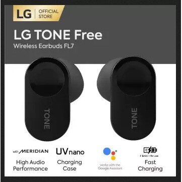 หูฟัง LG TONE Free / HBS-FL7 AGTHBK Wireless Earbuds หูฟังไร้สาย [ของแท้]