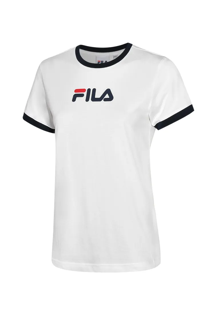 FILA Heritage Linear Logo เสื้อยืดเด็ก