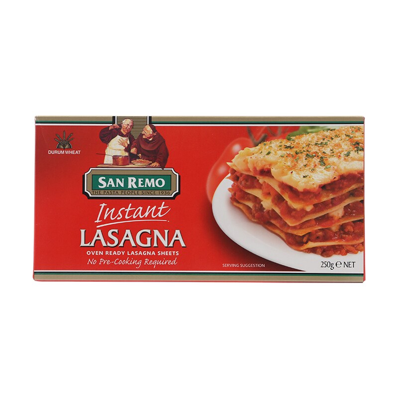 Sanremo Instant Lasagna 250g.