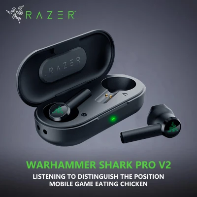 Razer Hammerhead True Wireless Earphones Bluetooth 5.0 IPX4 Touch Control TWS with Charging Case (หูฟังไร้สาย)เมาส์เล่นเกมออปติคอล เมาส์เล่นเกมสำหรับคอมพิวเตอร์