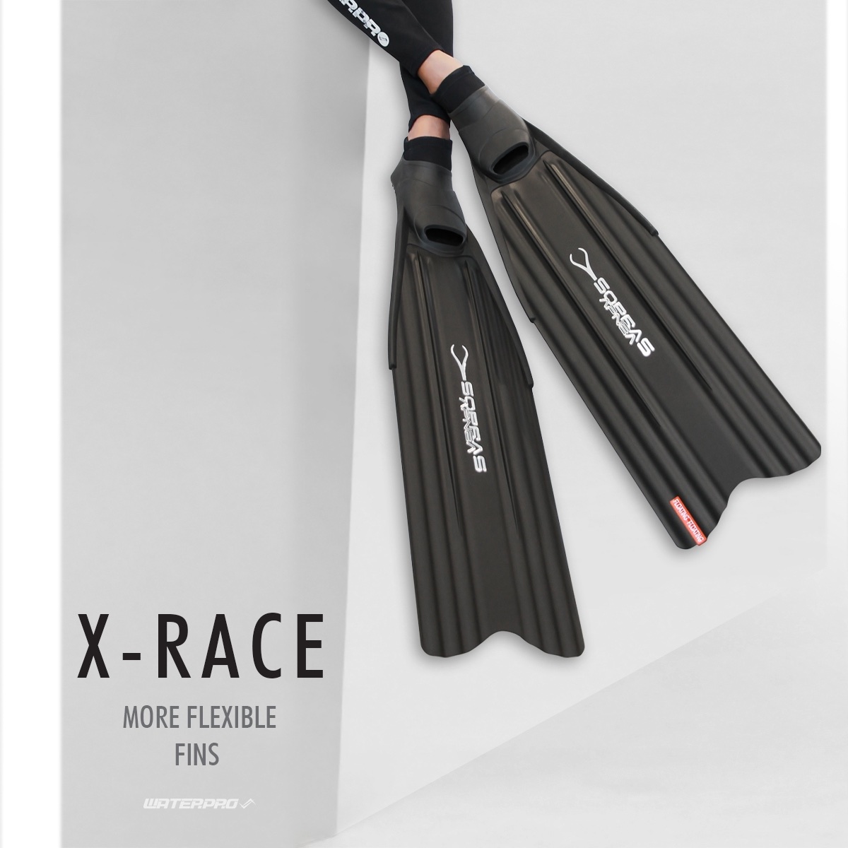 ฟินฟรีไดฟ์ Sopres Sup Apnea รุ่น X-Race more flexible