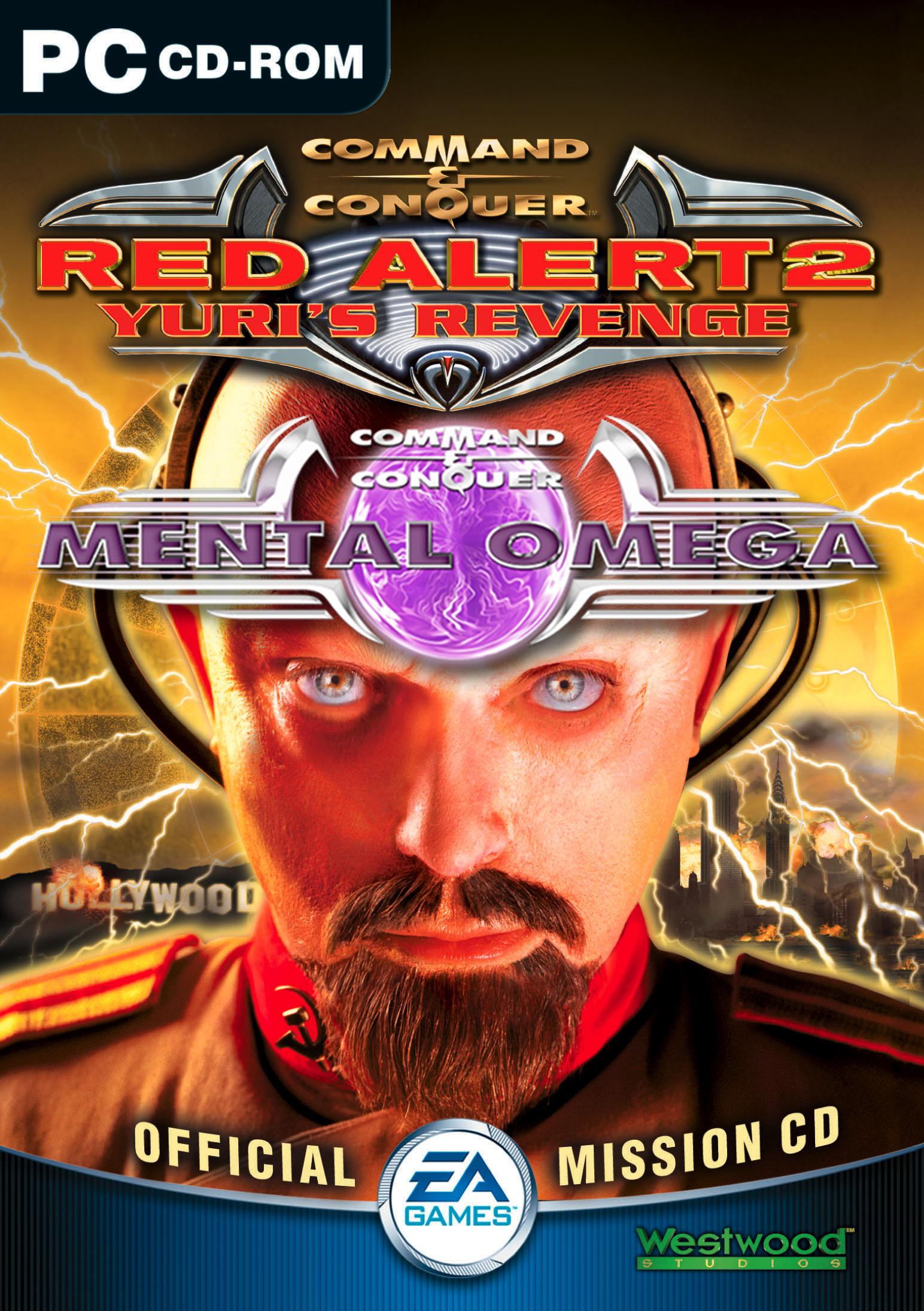 แผ่นเกมส์ PC Game - Command & Conquer Red Alert 2 + Yuri's Revenge + Mental Omega [ได้ทั้ง Red Alert 2 และ Yuri's Revenge และ Mental Omega ที่สามารถเล่นออนไลน์ได้]